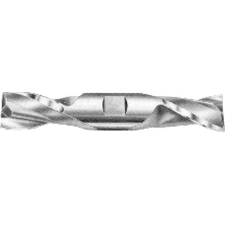 End Mill, Center Cutting Double End Regular Length, Series 1896, 716 Cutter Dia, 334 Overall L